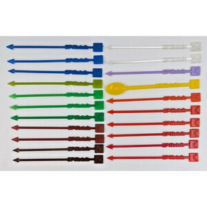 Vintage CP Hotels Canadian Pacific Hotels Swizzle Stick Stir Stick Lot Of 21